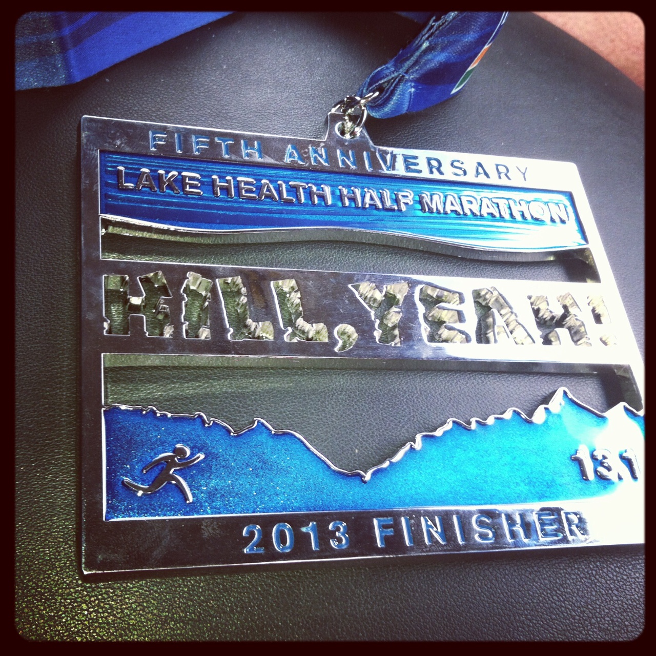 Run Today Tri Tomorrow: Hill, Yeah it&#39;s the Lake Health Half Marathon Race Report!