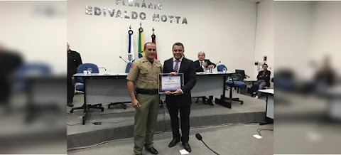 Voto de Aplaudo ao Soldado PM NICÁCIO