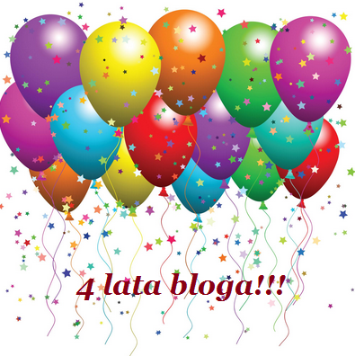 4 urodziny bloga !!! + wyniki rozdania !
