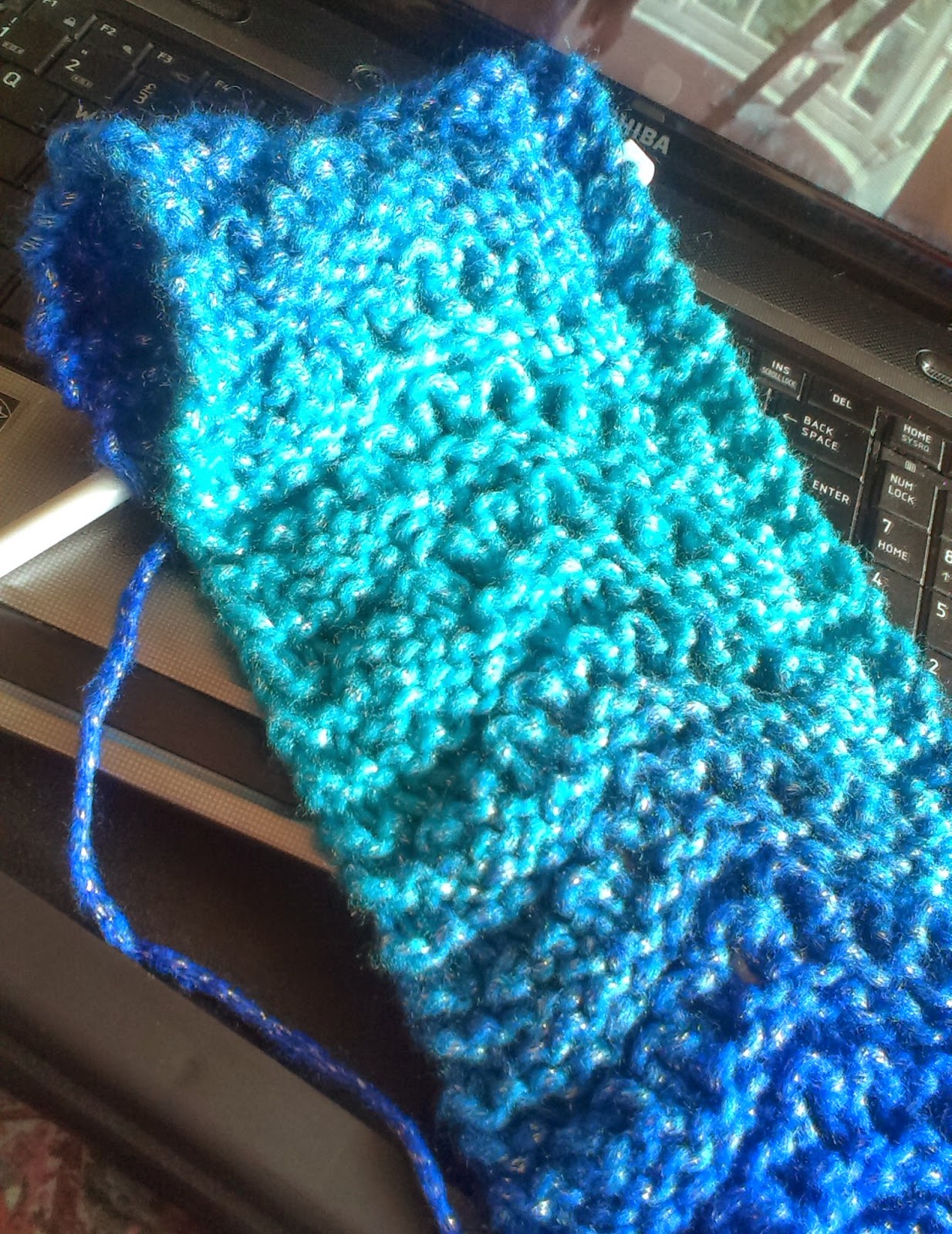 Scarf knitting