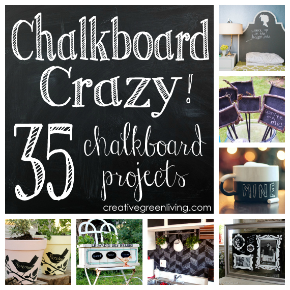 20 Creative Ways to Use Chalkboard Paint in Your Home #DIY