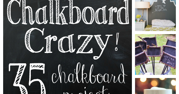 15 Genius Chalkboard Paint Ideas and Projects - The Crazy Craft Lady