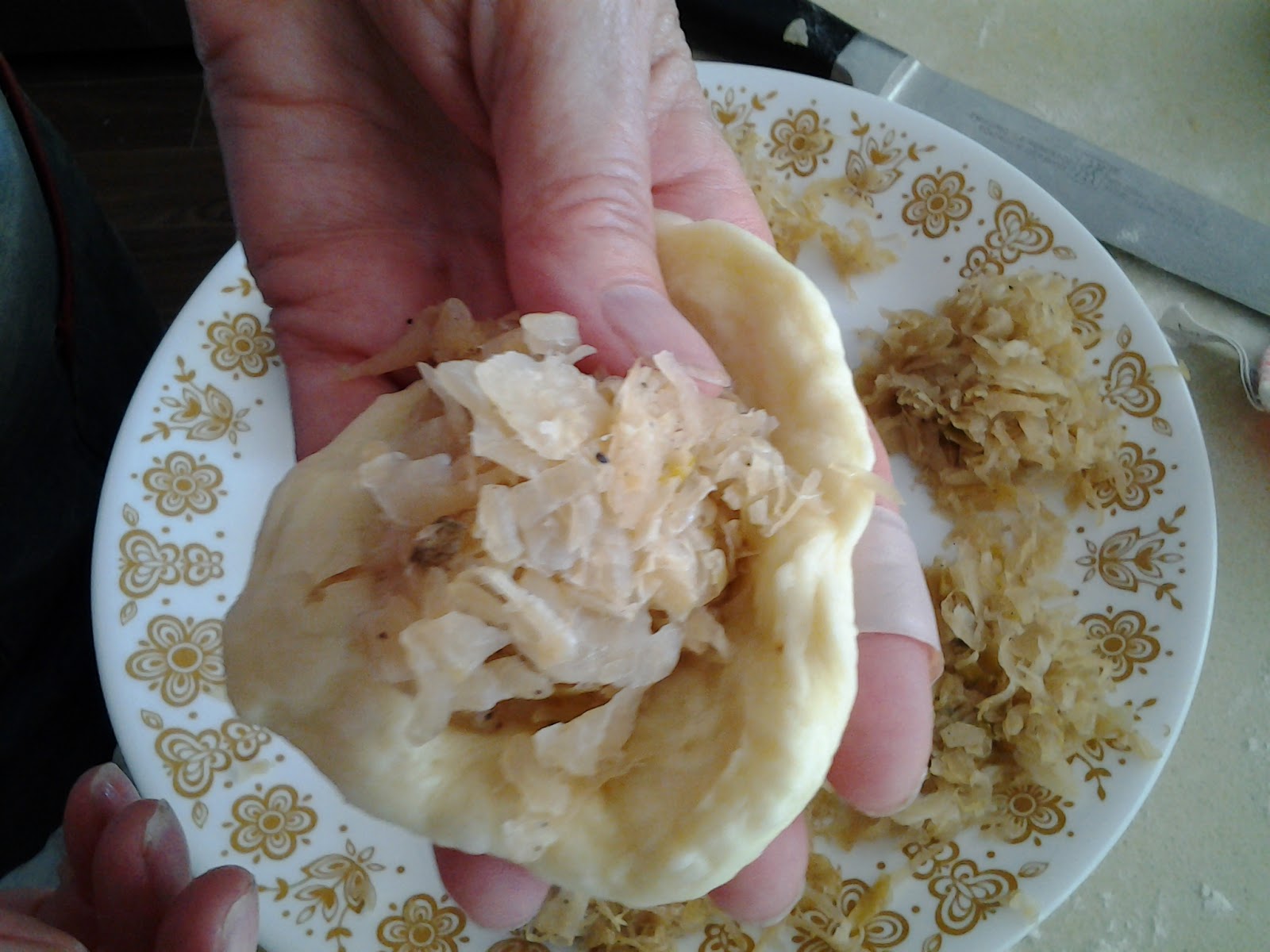 UkrainiYum! More VICTORIA . . . and Ukrainian SAUERKRAUT PYRIZHKY