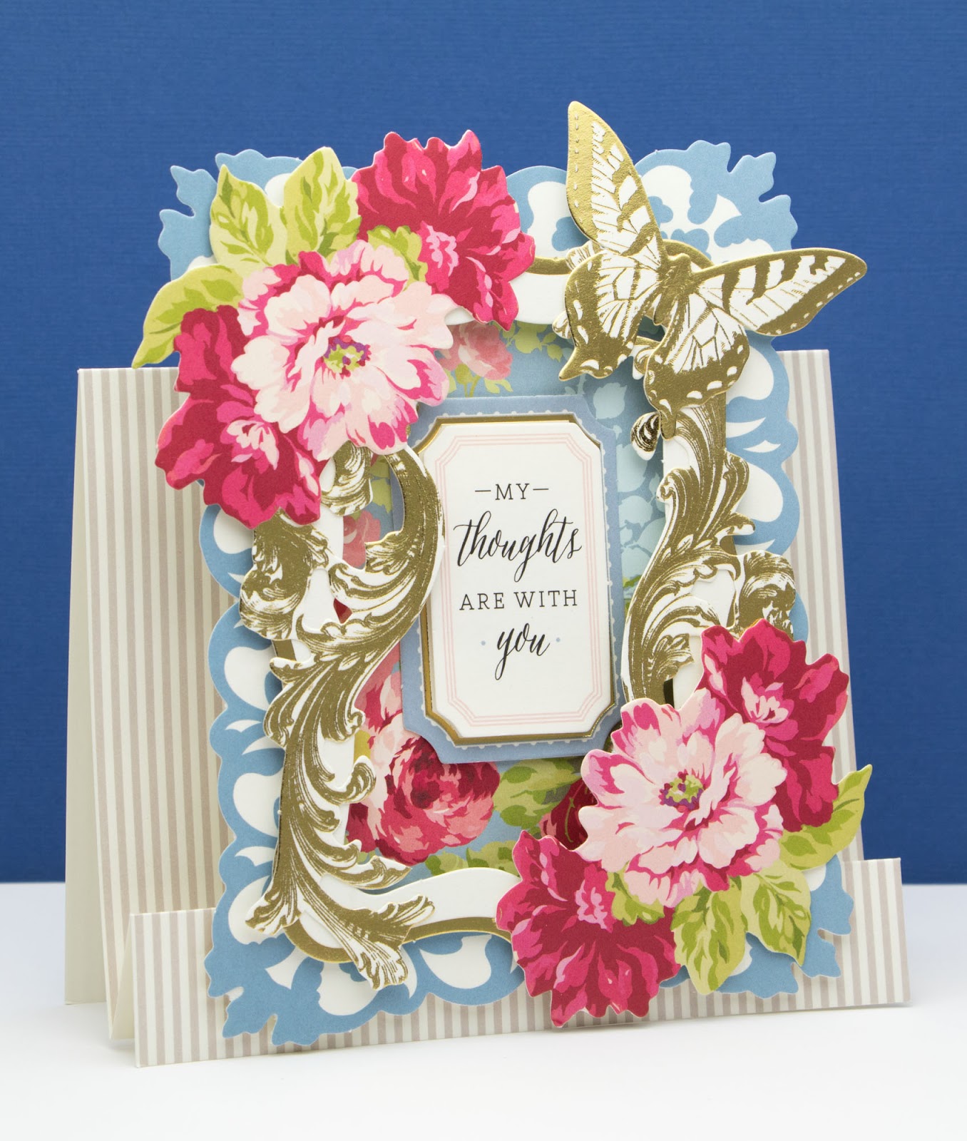 the paper boutique sympathy card using anna griffin