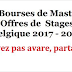 Bourses de Master (150) et de Stage (70) en Belgique offerts par ARES aux étudiants internationaux