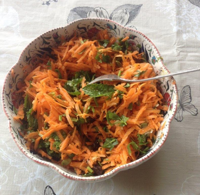 spicy carrot salad