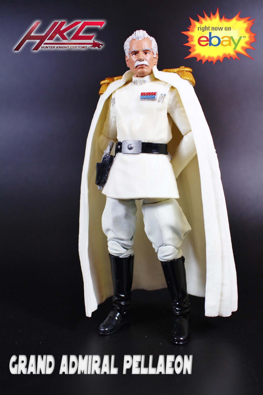 Hunter Knight Customs blog Custom ADMIRAL PELLAEON Star Wars Black