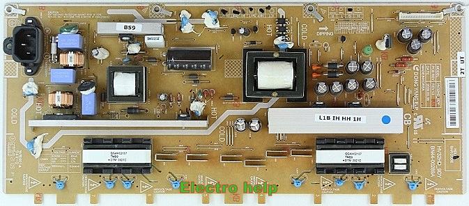 Electro help: HV32HD 9DY – BN44 00289A – Samsung LE32B350F1W – Samsung