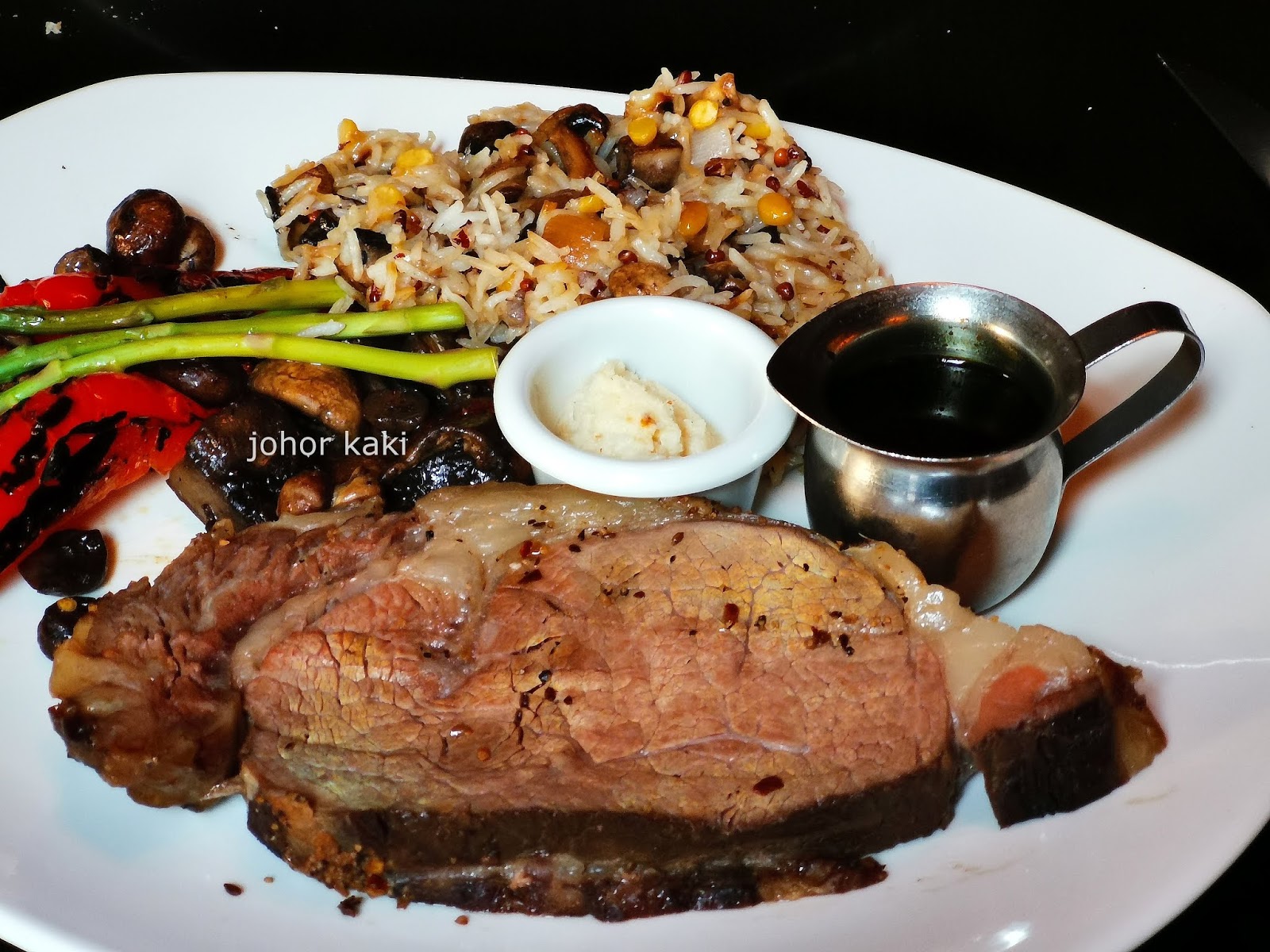 The Keg. Amazing Prime Rib. Get it whenever you are Near an Outlet in