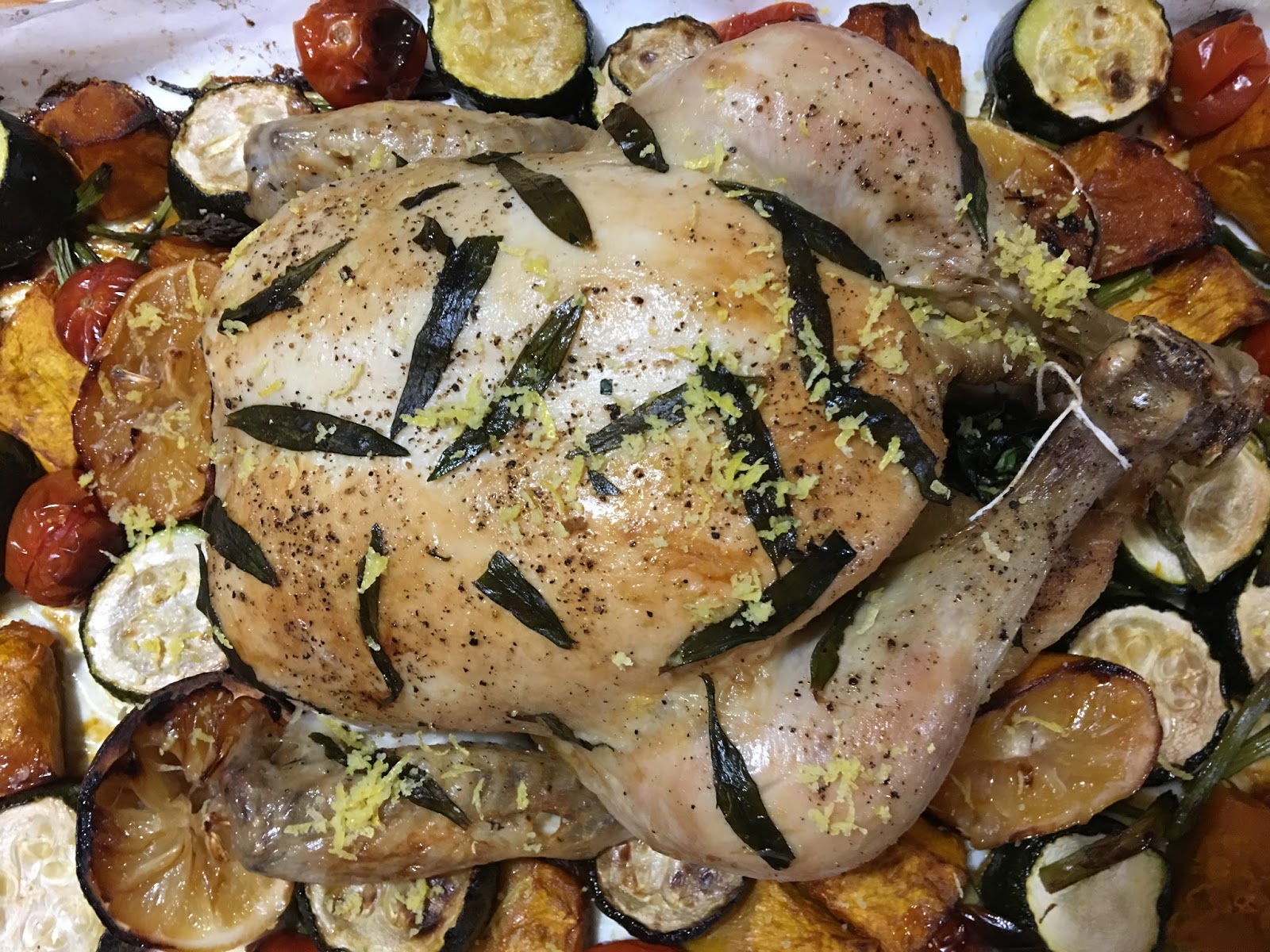 Roast Tarragon Chicken with Creamy Sauce A Dash Of Flavour Printable