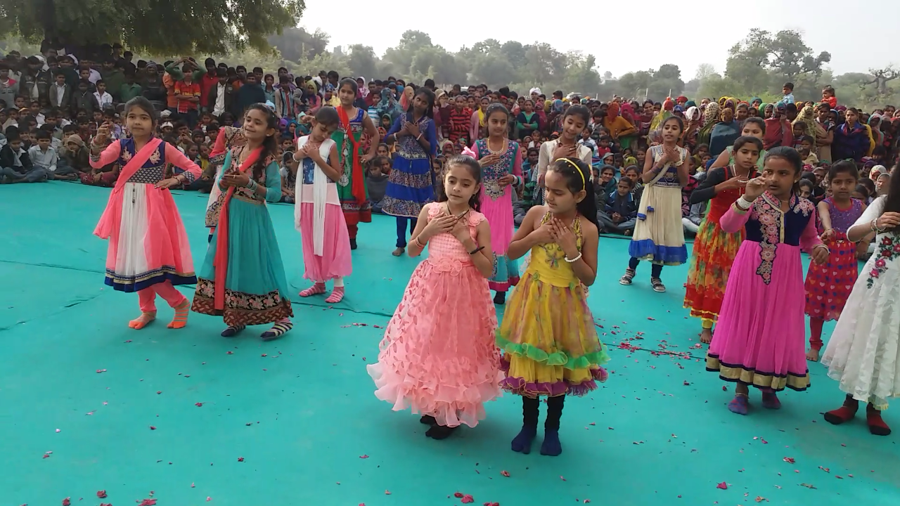 26 January School Dance, School Program, Natak, Kavvali, Swagat Geet