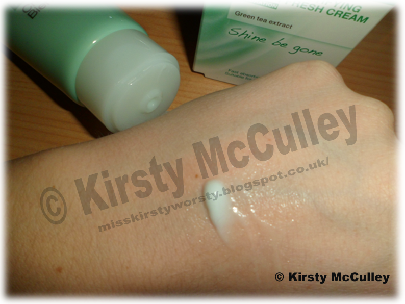 Kirsty Worsty Garnier Moisture Match Shine Be Gone