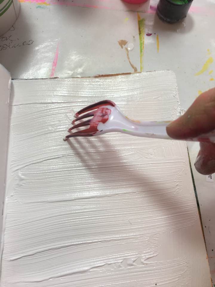 {Words of Me Project} Ways to Use Gesso