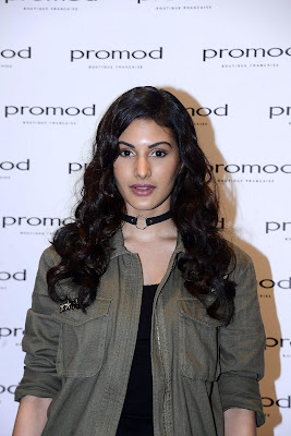 Amyra Dastur Looks Hot At PROMOD’s New Collection Launch Event in Mumbai