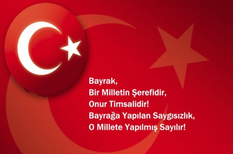 Resimli turk bayragi sozleri 9