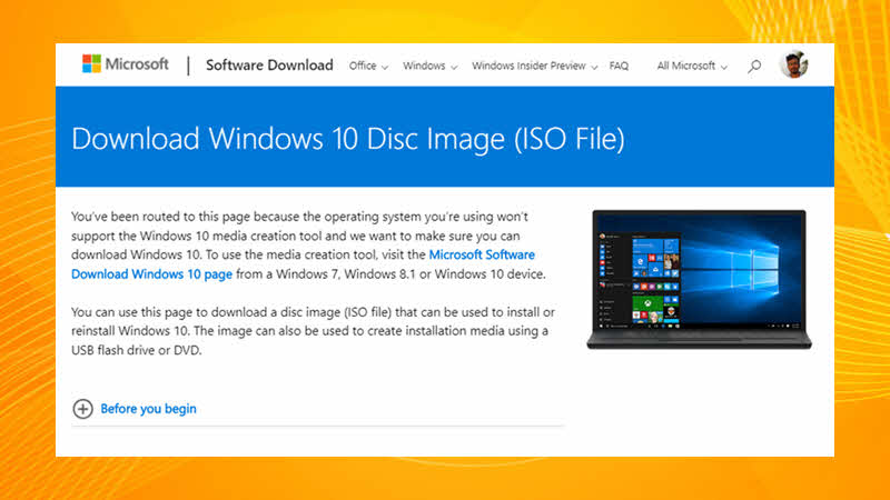 Download Windows 10 May 2019 Update ISO image for offline installation