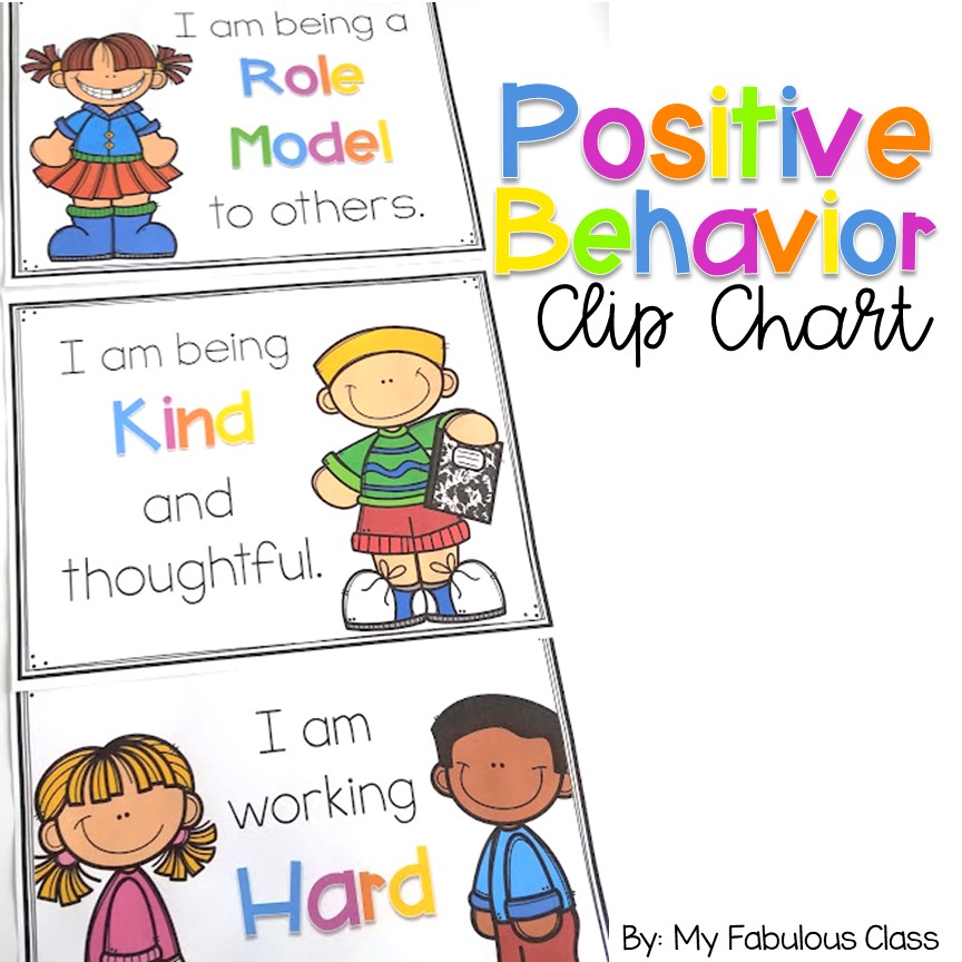 Behavior Clip Charts For Teachers