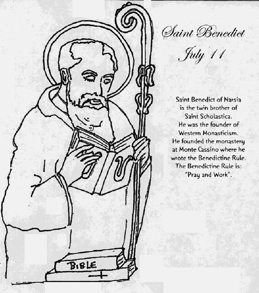 saint lawrence coloring pages - photo #2