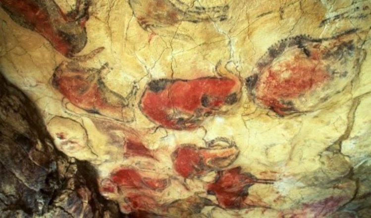 Pintura rupestre do Paleolítico