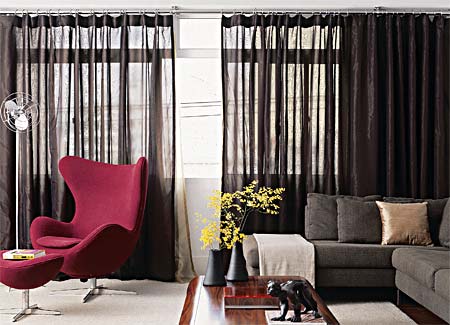 Belle Maison Corte e Recorte: Ambientes Decorados com os Tecidos dos