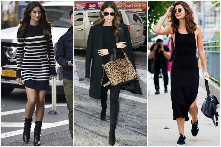 lily aldridge casual style