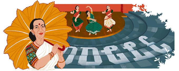 Mrinalini Sarabhai’s 100th Birthday Google India Doodle