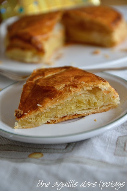 Galette des Rois à la crème d'amandes ou Pithiviers