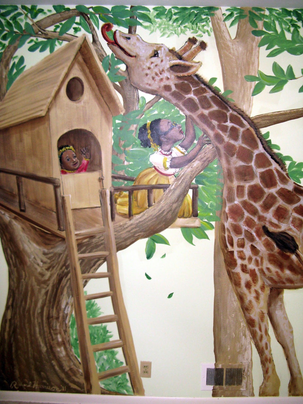 A Midsummer's Mural Children's Murals