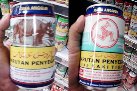 Manfaat larutan cap kaki tiga botol