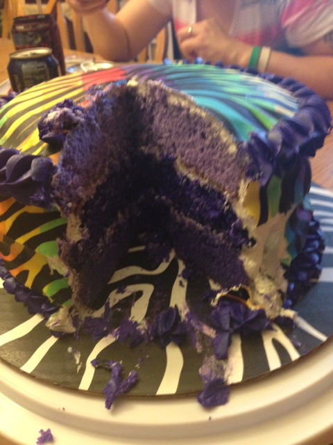 Stepford Sisters: Rainbow Zebra Cake Tutorial