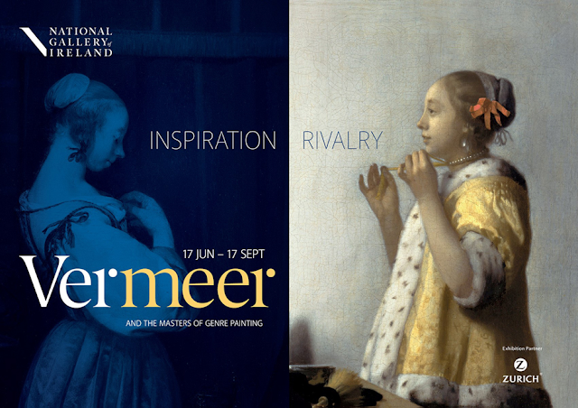 Dublin Vermeer exhibit poster August 2017 Dublin Vermeer exhibit poster August 2017