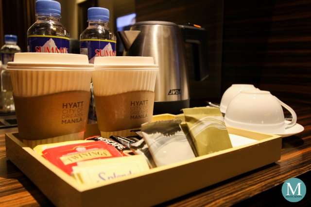 Hyatt City of Dreams Manila Club Room Coffee Maker