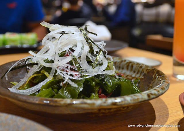 Kaiso Salad in Miyako restaurant Dubai