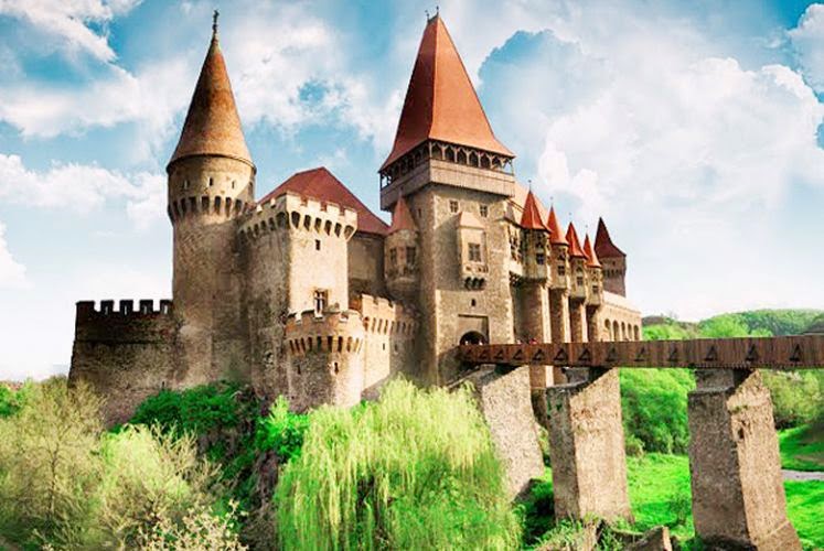 Corvin Castle in Romania 