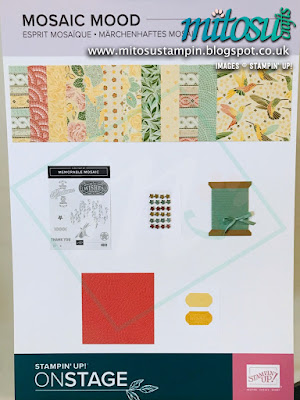 Mosaic Mood Suite NEW Stampin' Up! Products #onstage2019 Display Board from Mitosu Crafts UK Mosaic Mood Suite NEW Stampin' Up! Products #onstage2019 Display Board from Mitosu Crafts UK