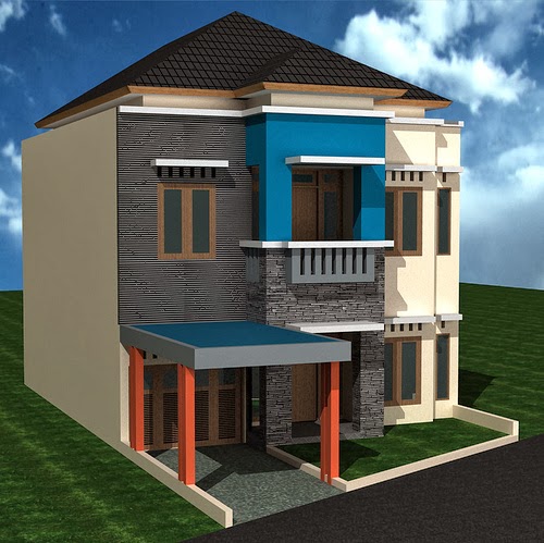 Model Rumah  Minimalis 2 Lantai  2019 INFORMASI MENARIK 2019