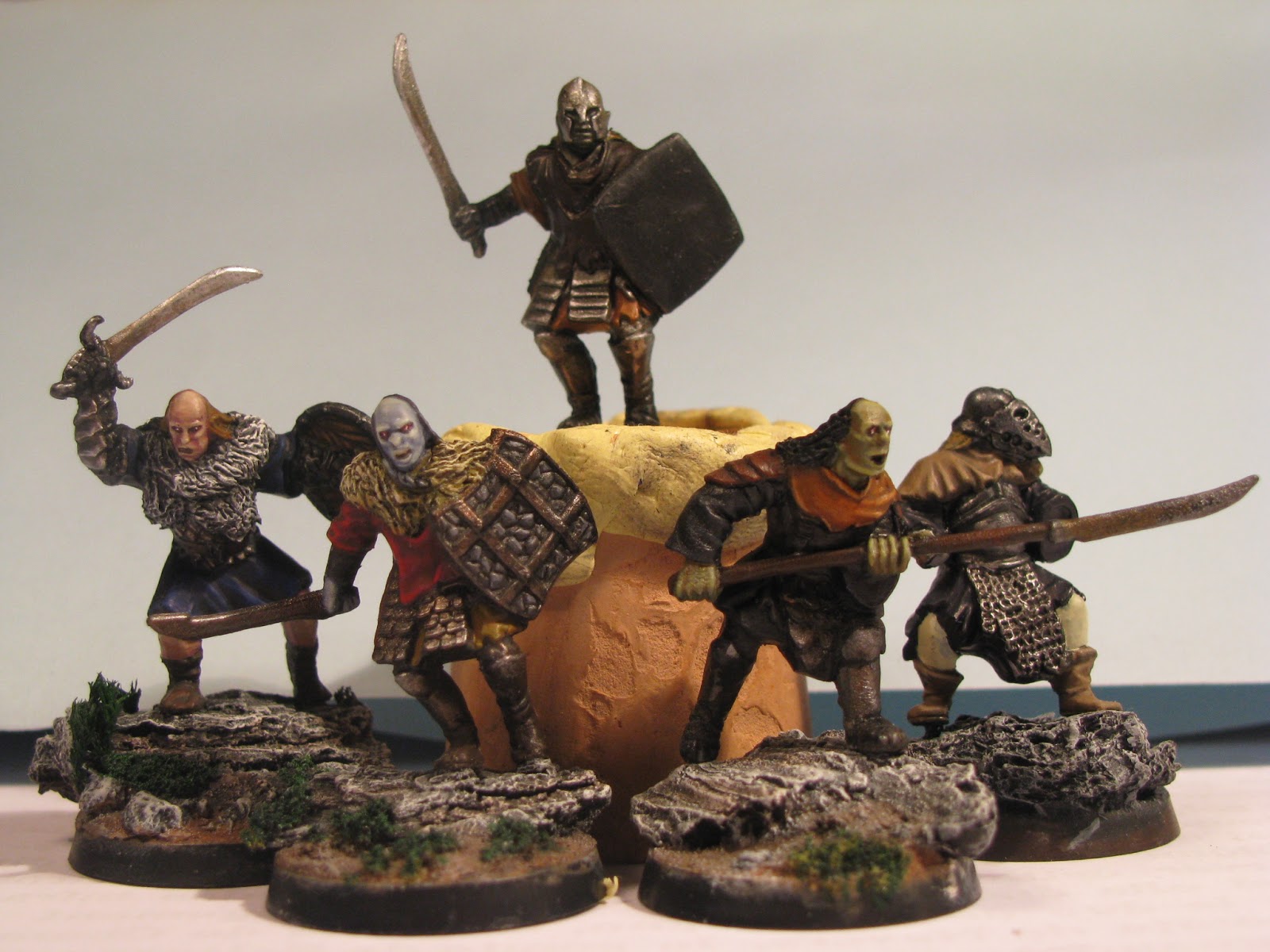 Les Havres Gris Orques du Mordor. Le seigneur des anneaux.