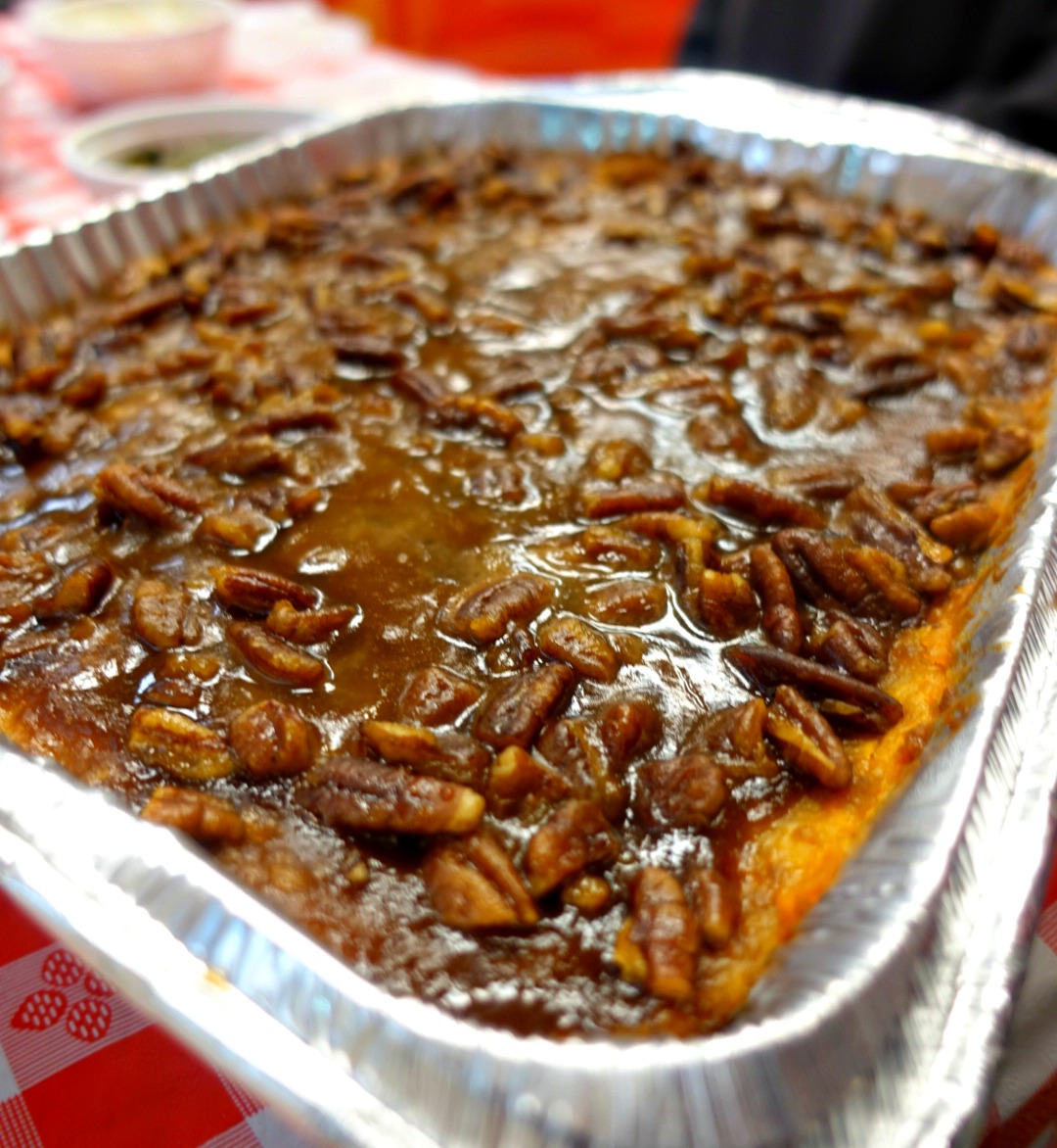 Sweets & Meats is a locally owned barbecue restaurant in Mt Washington with the best pulled chicken and sweet potato casserole I've ever tasted!!