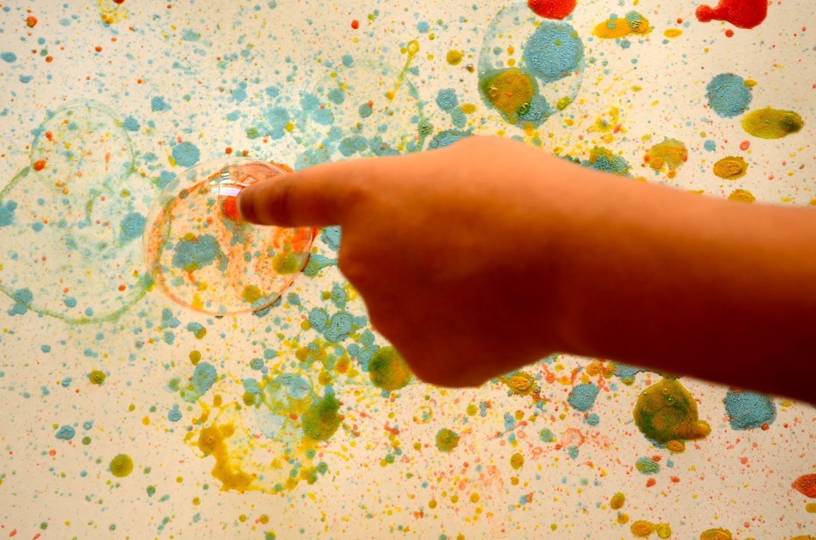 Kids Activity: Paint with Bubbles 