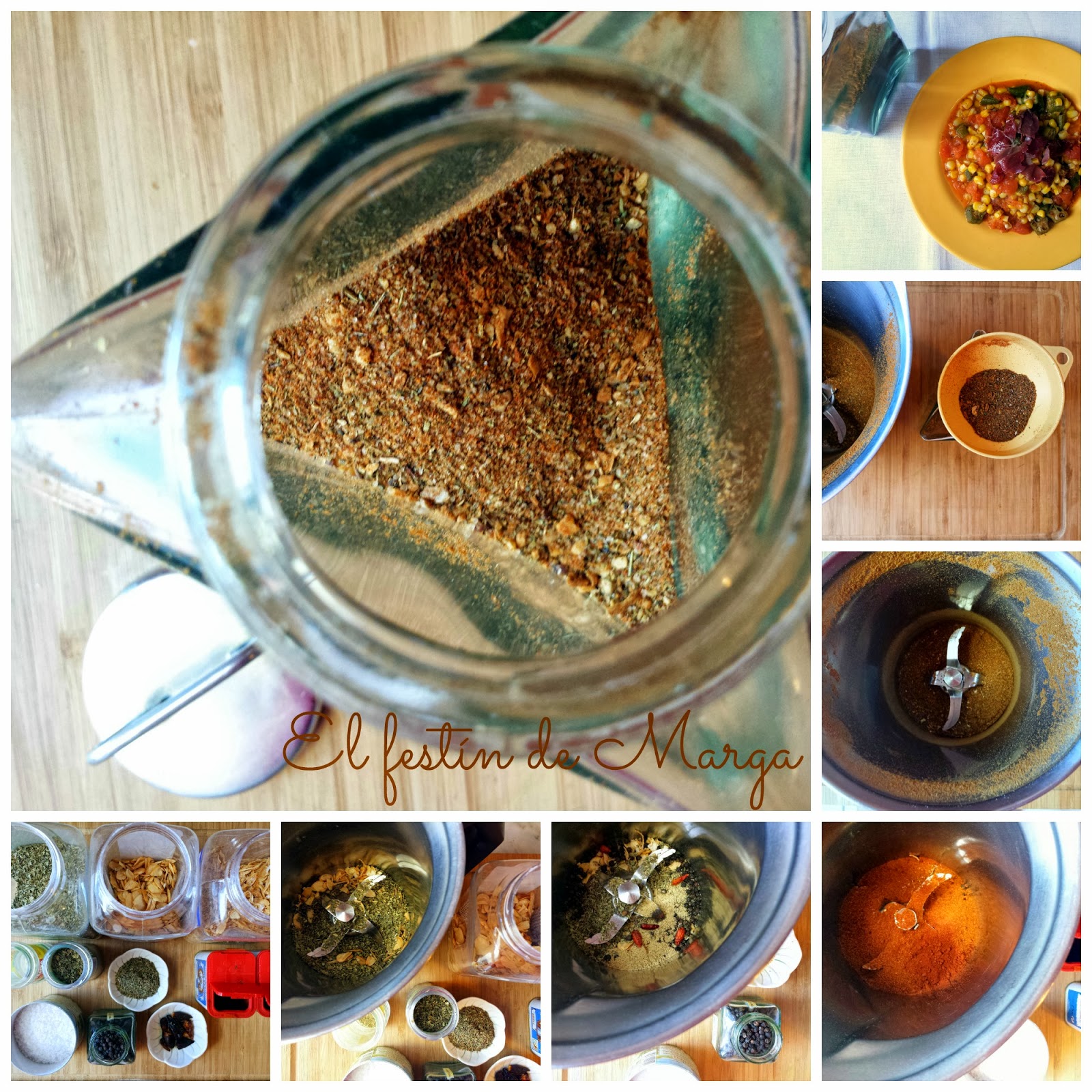 Mezcla de especias “creole” (o cocina criolla de Luisiana)