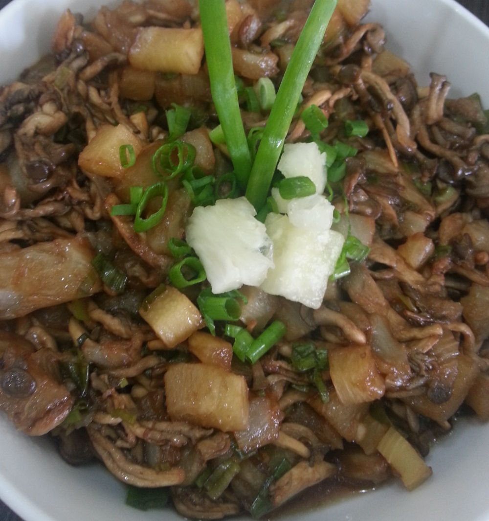 Nostra Cucina Shimeji com Abacaxi