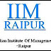 Recruitment of Professors in Indian Institute of Management Raipur