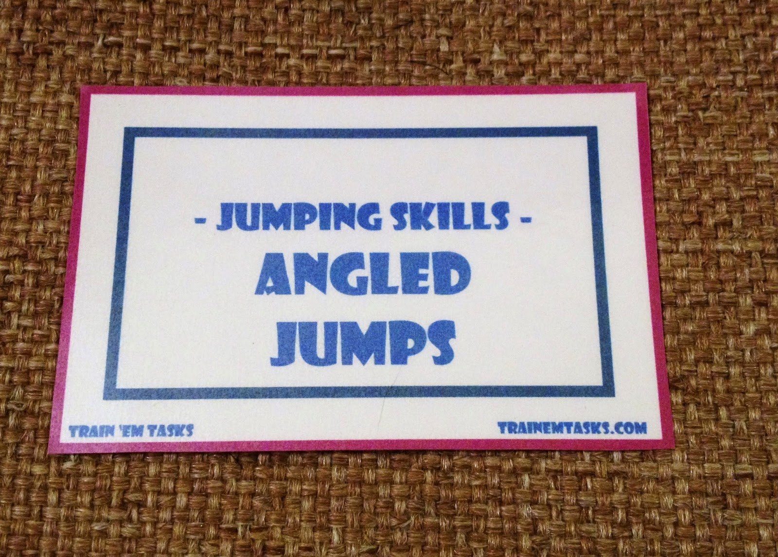 Train 'Em Tasks: September 2014