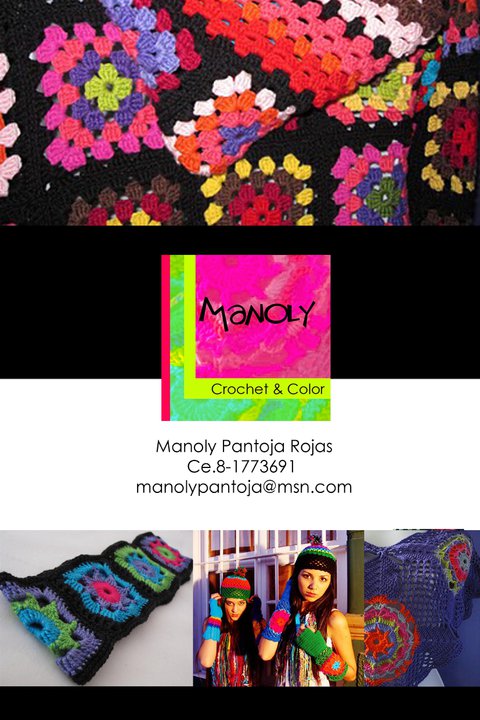 MANOLY, Crochet & Color
