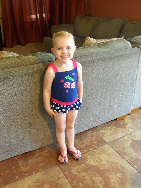 hammond happenings: Brynlee's Swimming Lessons