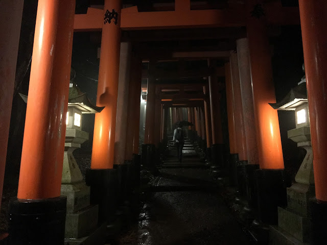 Kyoto Trip: Fushimi Inari Taisha at night shrine