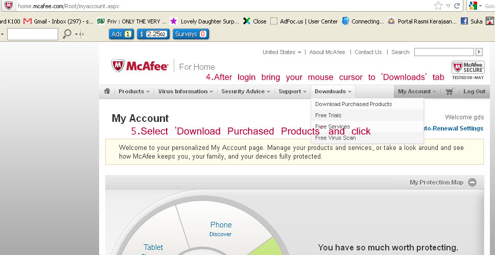 install mcafee total protection install mcafee total protection