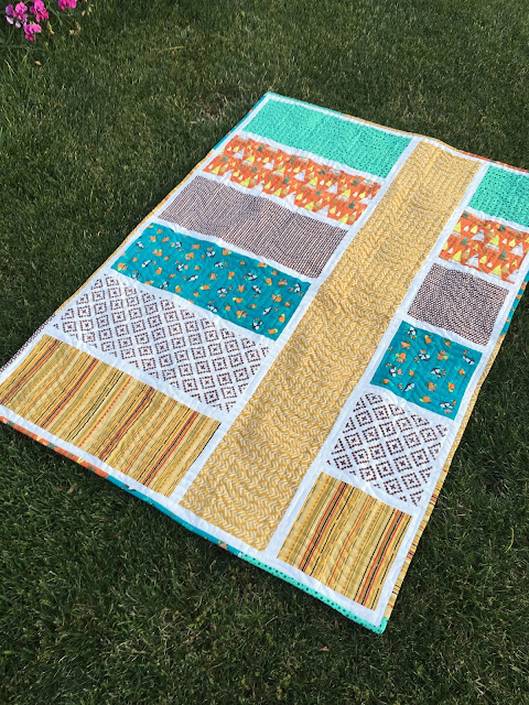 Boy quilt from Colorblock pattern
