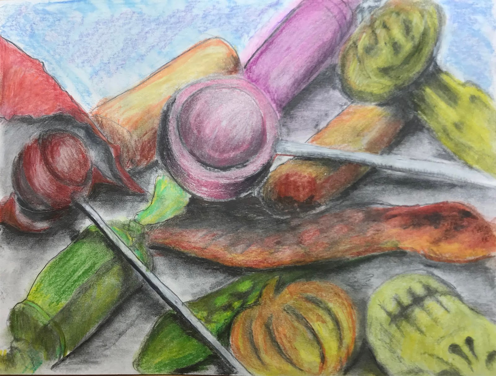 4 Distance Learning Colored Pencil Art Tutorials - THAT ART TEACHER