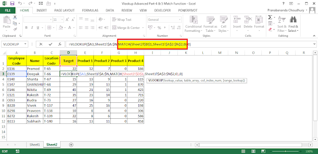 How to use the VLOOKUP Function with Match Function- Advanced Part 4 ...